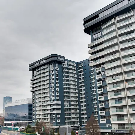 Luminosa - Smart Luxury Apartment In Aviatiei - Free Parking - Ev Station Bucharest Exterior photo